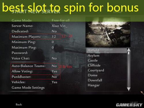best slot to spin for bonus